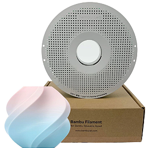 Filamento PLA 1,75mm 1Kg Cotton Candy Cloud Bambu Lab