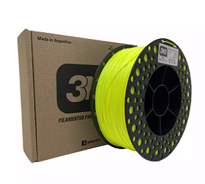 Filamento PLA Amarelo Fluo 1,75mm 1Kg 3N3