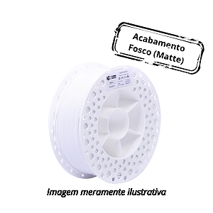 Filamento PLA+ Matte 3NMax Branco 1,75mm 1Kg