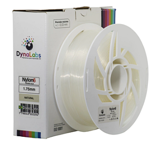 Filamento Nylon6 1,75mm 1Kg Natural DYNALABS