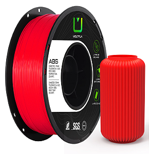 Filamento ABS 1,75mm 1Kg Vermelho MULTFILA