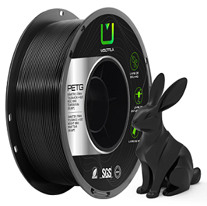 Filamento PETG 1,75mm 1Kg Preto MULTFILA