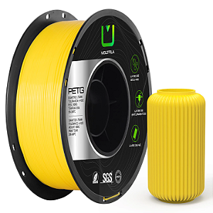 Filamento PETG 1,75mm 1Kg Amarelo MULTFILA