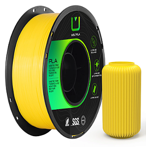 Filamento PLA 1,75mm 1Kg Amarelo MULTFILA