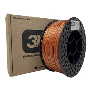 Filamento PLA 1.75mm Cobre 1Kg 3N3