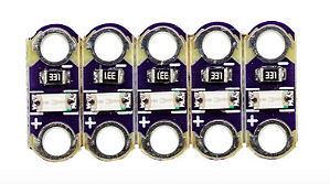 Kit LilyPad LED Verde 5 Peças
