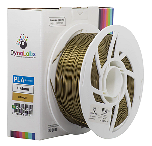 Filamento PLA 1,75mm 1Kg Bronze DynaLabs