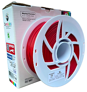 Filamento PLA PRO HYPER 1,75mm 1Kg Vermelho Dynalabs