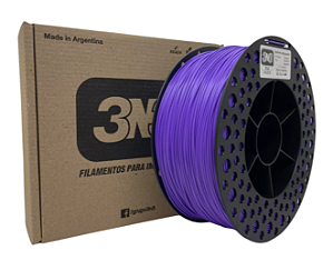 Filamento PLA 1.75mm Roxo 1Kg 3N3