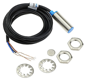 Sensor Indutivo Proximidade NPN M12 NJK-5002C