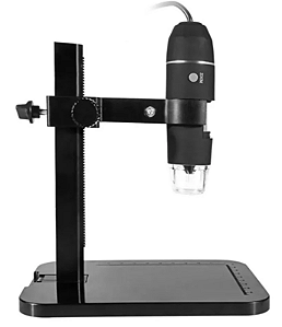Microscópio Digital USB 2.0MP 1000X US1000 + Suporte Ajustável 0 a 50mm