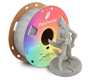 Filamento Polymaker Panchroma PLA Translúcido 1.75mm Cinza