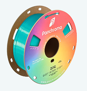 Filamento Polymaker Panchroma PLA Silk 1,75mm 1kg – Azul Esverdeado (Teal)