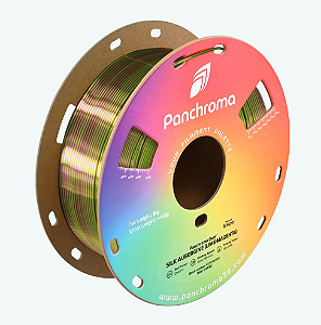 Filamento Polymaker Panchroma PLA Dual Silk 1,75mm 1kg – Aubergine Lime/Magenta