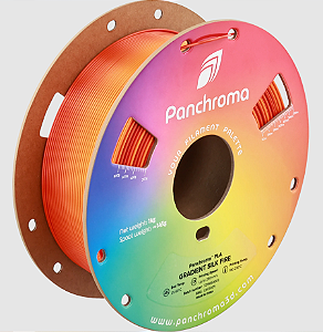 Filamento Polymaker Panchroma PLA Silk Degradê 1,75mm 1kg – Fire