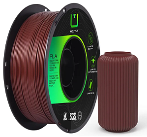 Filamento PLA 1,75mm 1Kg Marrom MULTFILA