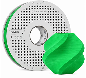 Filamento PLA Lite 1,75mm Verde 1Kg Bambu Lab