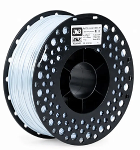 Filamento PLA Silk 3NSilk 1.75mm 1Kg Alumínio