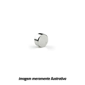 Imã Neodímio Disco 8mm x 2mm