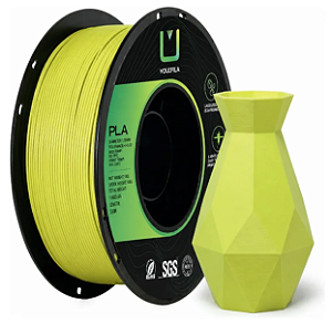 Filamento PLA Matte 1,75mm 1Kg Verde Citrus MULTFILA
