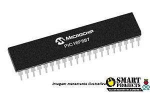 Circuito Integrado Microcontrolador PIC16F887