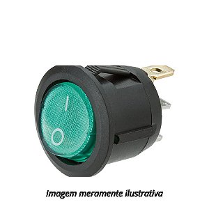 Chave Gangorra KCD1-106N Verde com Neon