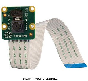 Modulo camera P/Raspberry Pi 5MP + cabo flat