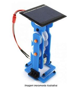 Kit Diy Robô com Controle a Cabo / Energia Solar