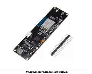 Placa Wemos D1 ESP8266 WROOM-02 Wifi com Suporte p/ Bateria 18650