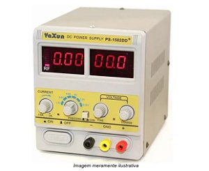 Fonte de Alimentação Yaxun 1502dd+ Digital 15v 2a 220v