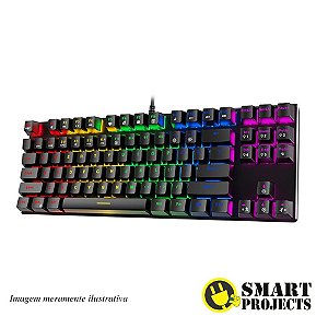 Teclado Mecânico Gamer Havit Gamenote Kb435l Rgb Anti Ghost