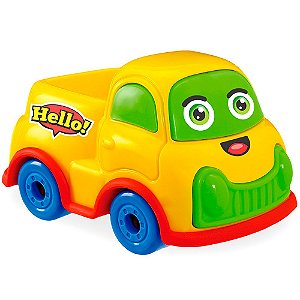 Carrinho de Brinquedo Car Toons - Pick UP Usual Plastic Brinquedos - Ref. 356