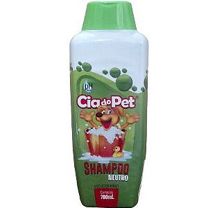 Shampoo Neutro para Caes e Gatos 700ml Cia do Pet