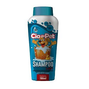 Shampoo 5 Em 1 Para Caes E Gatos 700 Ml Cia Do Pet
