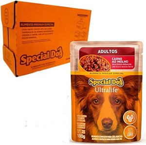 Special Dog Sache Carne para Cães Adultos 12x100Gr