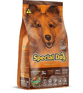 Special Dog Vegetais Pro Sem Corantes para Cães Adultos 15Kg