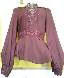 BLUSA SOCAIL VISCOSE FINA