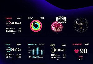 Smartwatch Hero Band 3, com Monitor Cardíaco