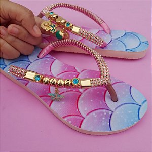 Sandália sereia exclusiva