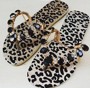 Havaianas flat oncinha