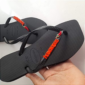 Havaianas plaquinha Pimenta 37/38