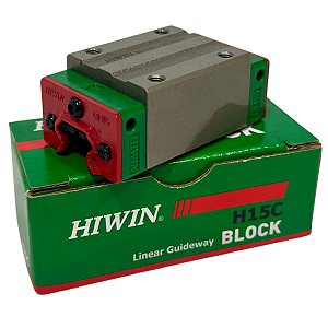 Bloco Sem Abas Hiwin QHH15-CA-ZA-C Para Guia Linear Original
