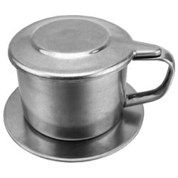 CAFETEIRA VIETNAMITA - AÇO INOX