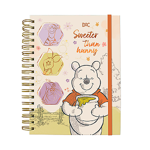 CADERNO SMART COLEGIAL URSINHO POOH 80 FOLHAS