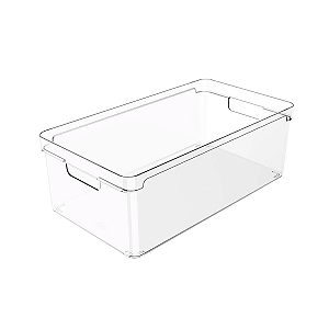 ORGANIZADOR CLEAR EMPILHÁVEL 37x20cm