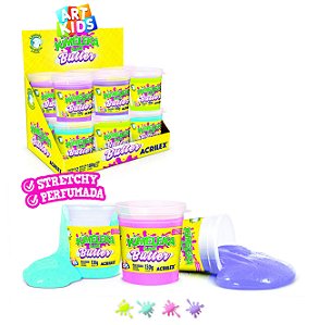 SLIME KIMELEKA BUTTER - CAIXA FECHADA COM 12 POTES 130G