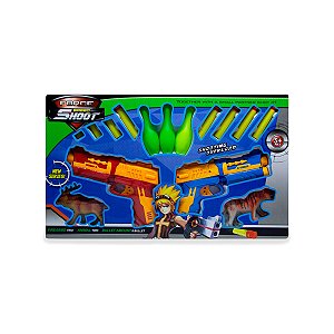 Conjunto water blaster kids toy guns of different design, handguns