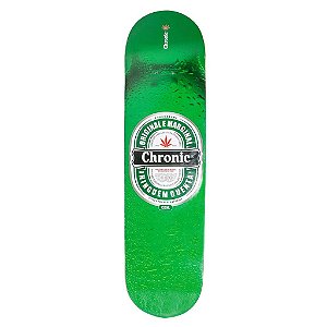 Shape Skate Chronic Cerveja Ganja Verde 420 Marfim Street