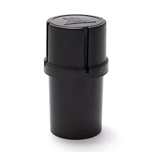 Dichavador Pot Grinder 3 partes Squadafum Triturador Preto