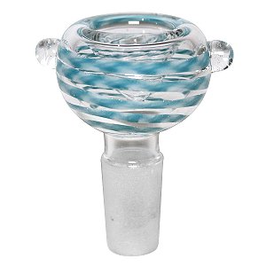 Bowl de Vidro Collors 14mm Macho para Bong Percolator 8008 Squadafum